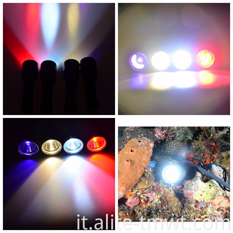 Bella piccola torcia per la torcia per immersioni a led suba